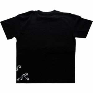 手描きTシャツのniko(ニコ) men’s登り鯉柄Tシャツ　手描きで描いた登り鯉のTシャツ